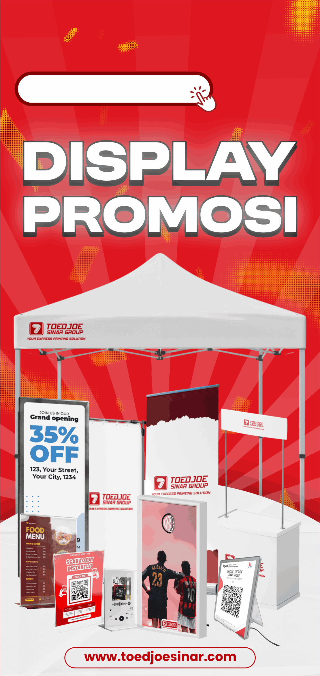 Display Stand Promosi