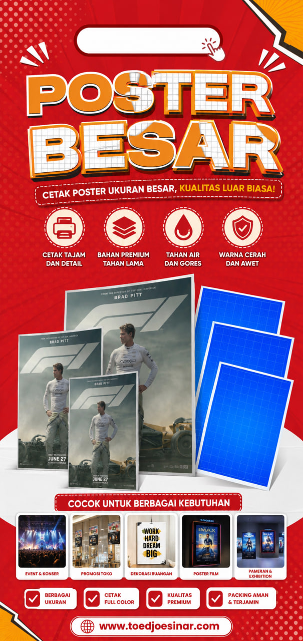 Print Poster Besar