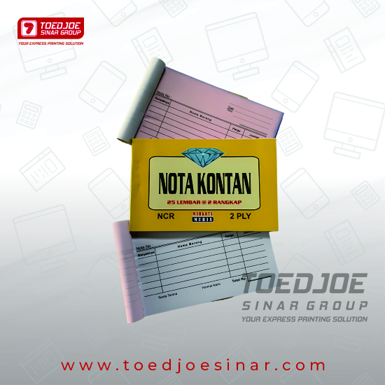 Nota NCR /  2 Play / 2 Rangkap