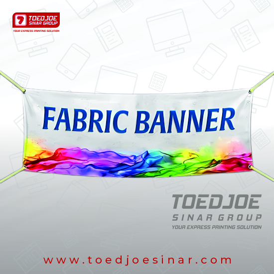 Print Kain Satin Umbul Umbul