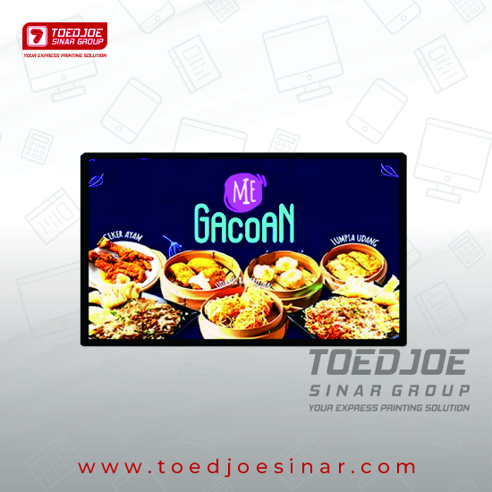 Slim Light Box Uk 60 x 120 