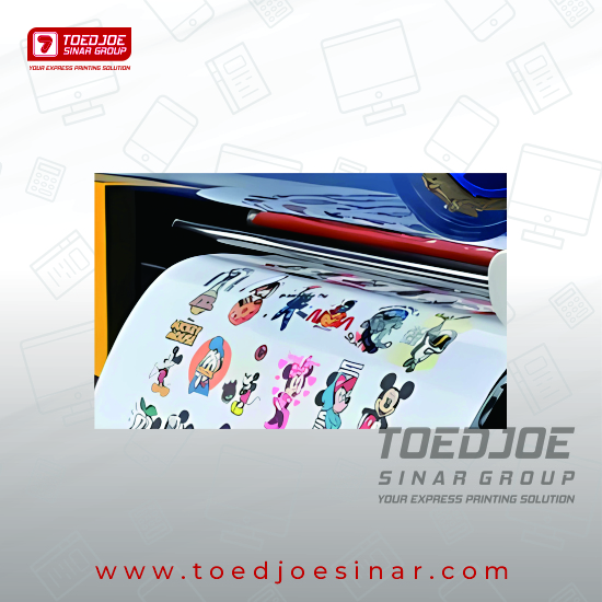 Stiker China Premium + Print UV