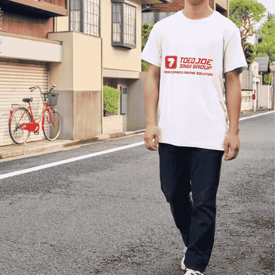 Kaos Warna ( S - XL ) Lengan pendek