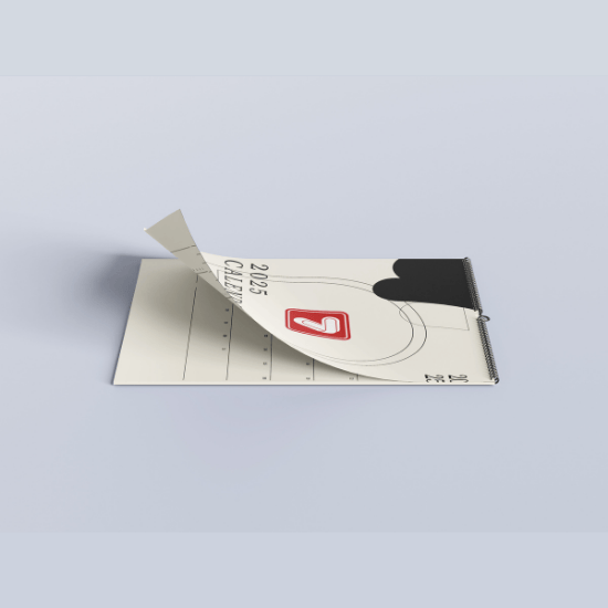 Kalender Dinding 6 lembar 2 Bulan + 1 lembar cover 
