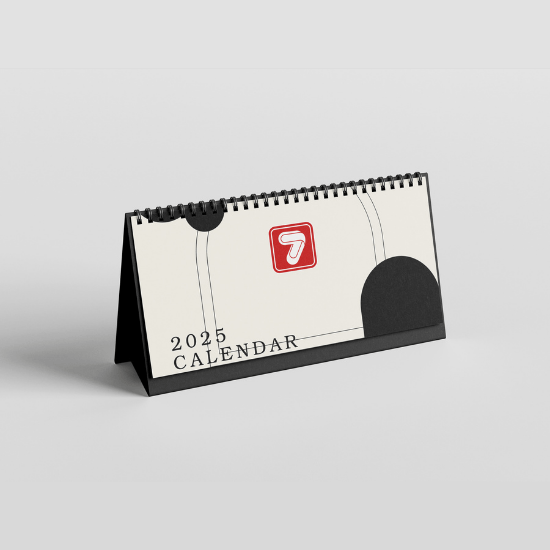 Kalender Meja isi 12 Lembar + 1 Lembar Cover  (21 x 15) 