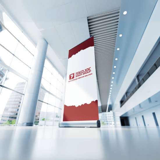 Paket Roll Banner + Easy Banner UK 160 x 60 