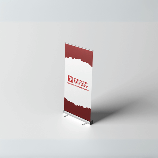 Paket Roll Banner + Luster UK 160 x 60 