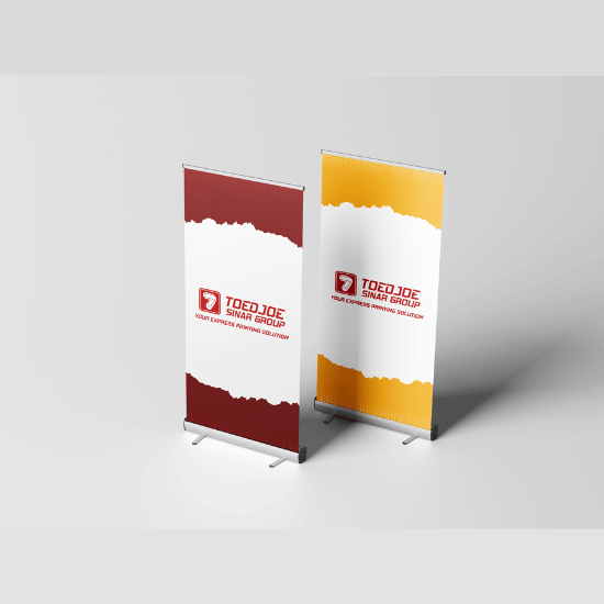 Paket Roll Banner + Luster UK 200 x 85