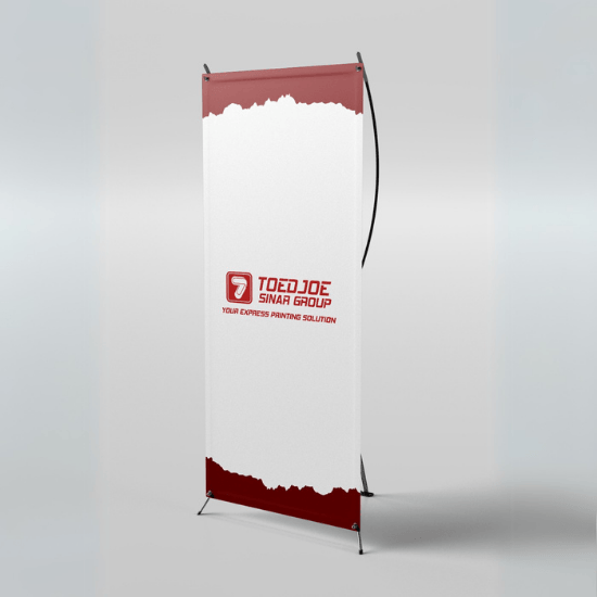 Paket Y Banner + Spanduk 280 UK 160 x 60 