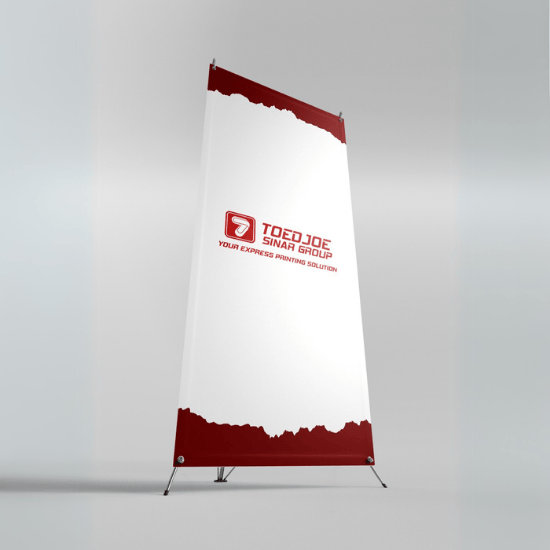 Paket Y Banner + Spanduk 280 UK 160 x 60 