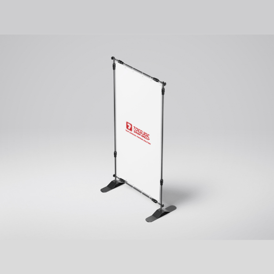 Paket Door Frame + Spanduk 280 UK 160 x 60 