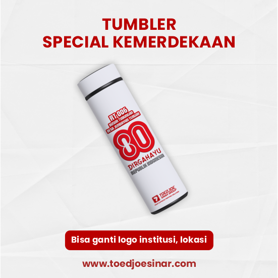 Tumbler Tema Kemerdekaan Indonesia | Spesial Kemerdekaan Indonesia