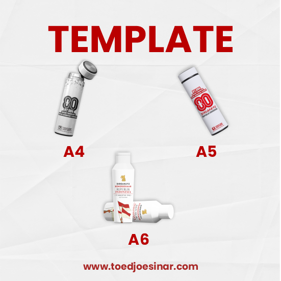 Tumbler Tema Kemerdekaan Indonesia | Spesial Kemerdekaan Indonesia