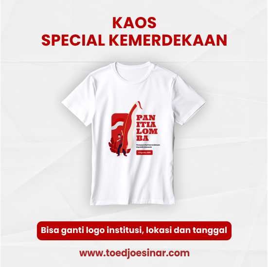 Kaos Tema Kemerdekaan Indonesia | Spesial Kemerdekaan Indonesia