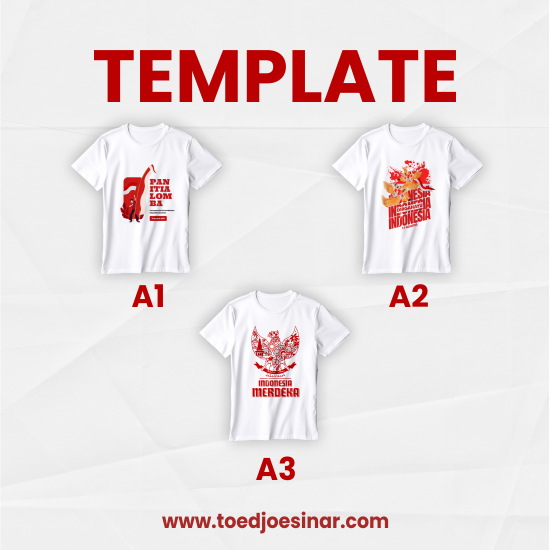 Kaos Tema Kemerdekaan Indonesia | Spesial Kemerdekaan Indonesia