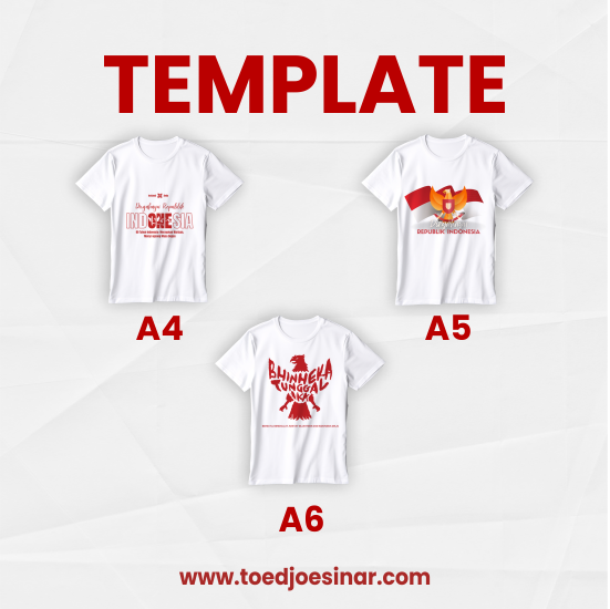 Kaos Tema Kemerdekaan Indonesia | Spesial Kemerdekaan Indonesia