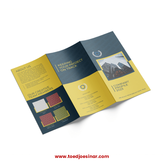 Brosur Flyer Sepertiga A4 ( 120 Gram )