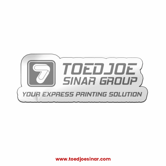 Stiker Vinyl Glossy A3 | PRINT & DIECUT | (Print UV)