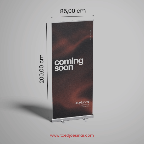 Paket Roll Banner + Korcin 440 (GLOSSY) UK 200 x 85