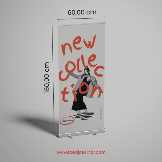 Paket Roll Banner + Korcin 440 (MATT) UK 160 x 60 