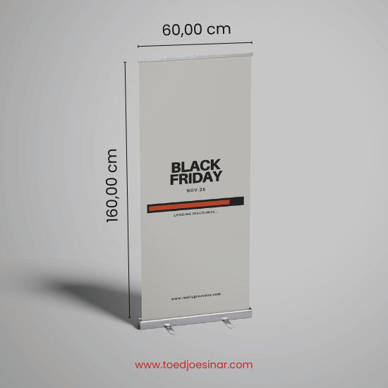 Paket Roll Banner + Luster UK 160 x 60 