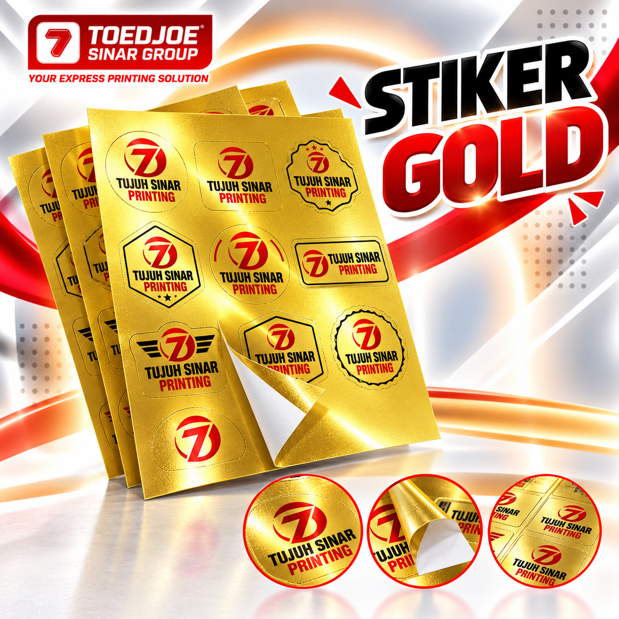 Sticker Gold