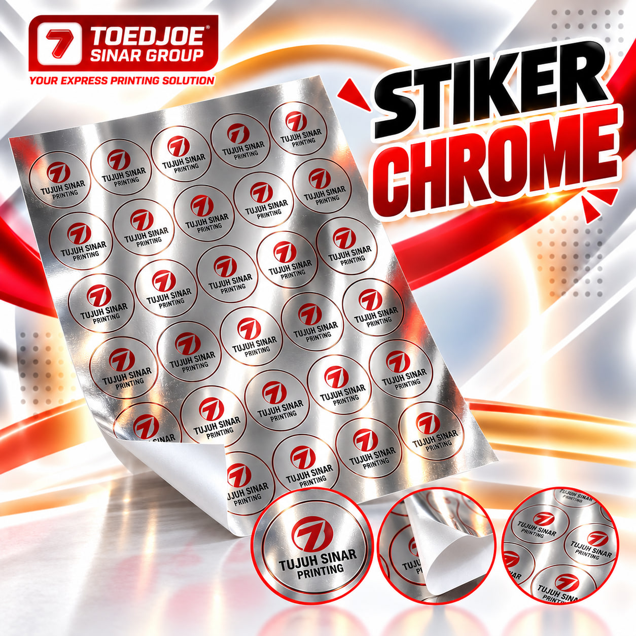 Sticker Chrome