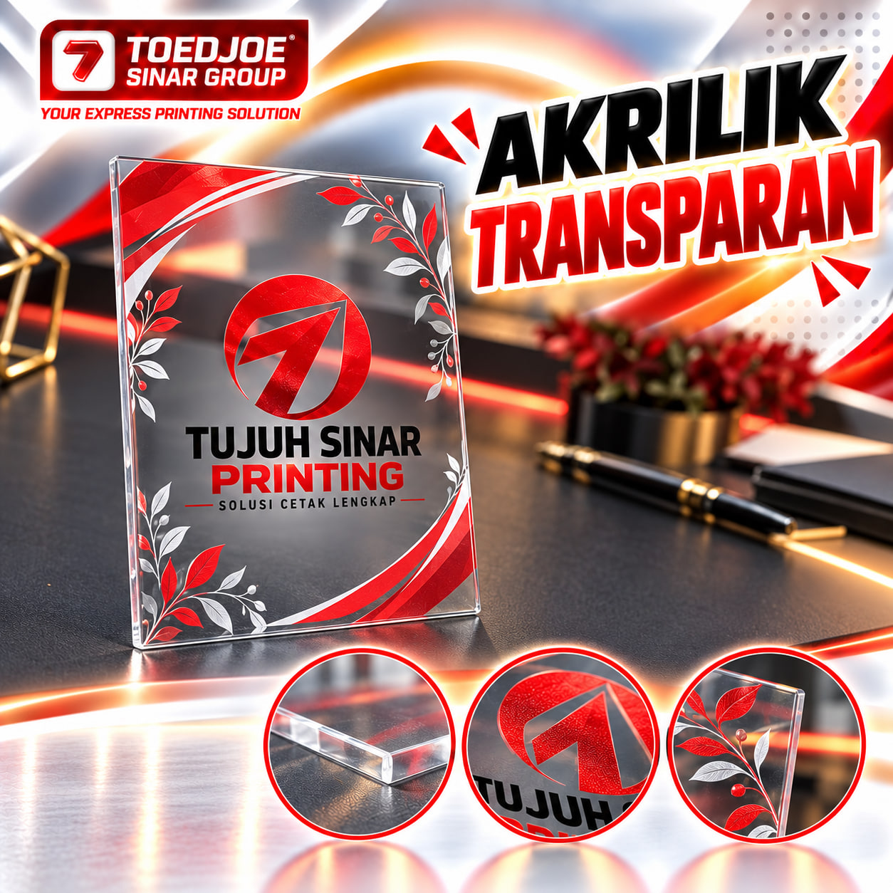Akrilik (Transparant)