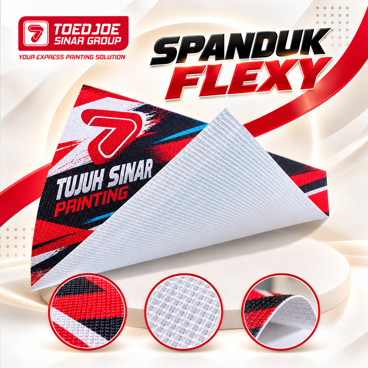 Spanduk Bahan Flexi China