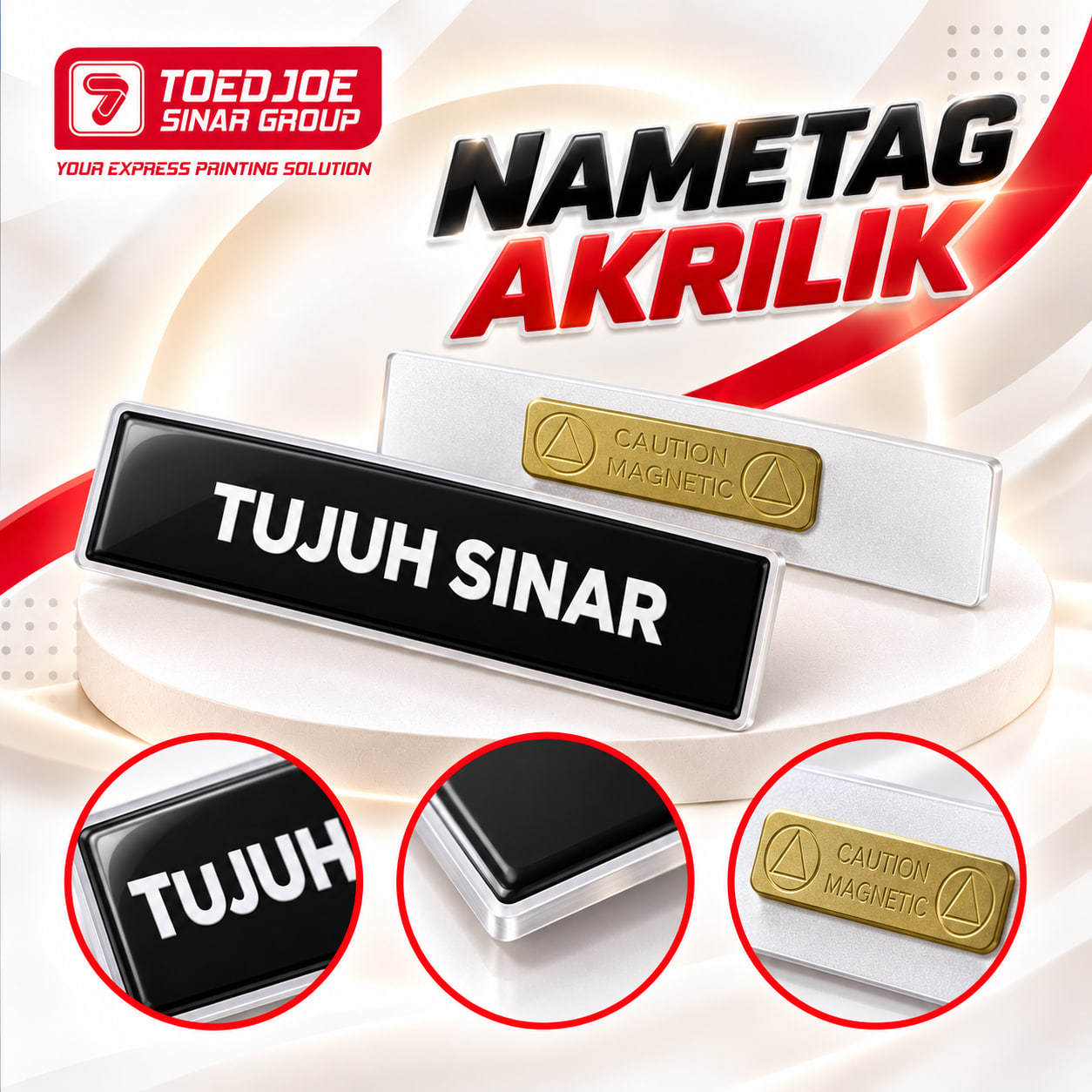 Name Tag Akrilik