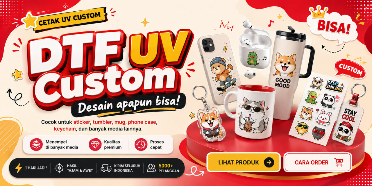 Percetakan kebutuhan Ramadhan dan Idul Fitri – desain custom, harga terjangkau di Samarinda | Toedjoe Sinar Group
