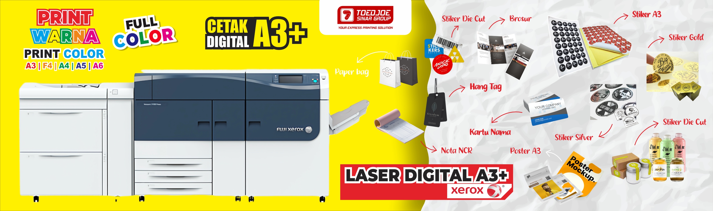 Cetak Stiker Ramadhan: Stiker Kaca, Stiker Cutting, Stiker Kemasan & Label | Toedjoe Sinar Group