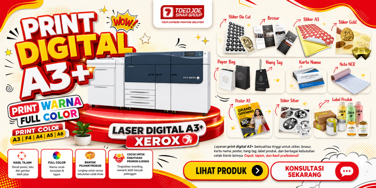 Cetak Stiker Ramadhan: Stiker Kaca, Stiker Cutting, Stiker Kemasan & Label | Toedjoe Sinar Group